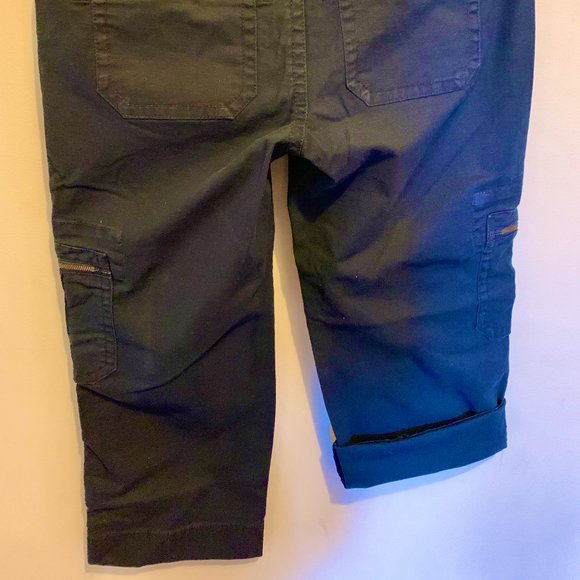 Heavy Duty denim Cargo/Hiking cropped jeans (size 4) - Picture 4 of 4